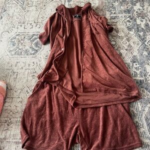 Men’s Terry cloth set extra large